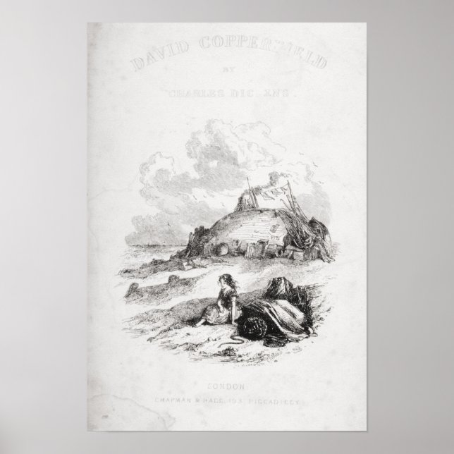 Rubriksideillustration från "David Poster (Framsidan)