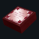 Ruby 40:e Bröllop-jubileumsboxen Smyckeskrin<br><div class="desc">En Digitalbcon Bilder Design med ett ruby red färg-tema med en mängd olika bilder, former, mönster, stilar och typsnitt i anpassningsbarna i denna enhandsartikel med "Ruby Bröllop-årsdagen". Den här eleganten och den här attraktiva designen är kompletta med anpassadets textbrev till kostym vid ditt eget speciella tillfälle. FULLGÖR DEN MINDRE HÄNDELSEN...</div>