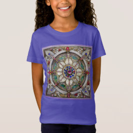 Ruby, Amethyst, Sapphire och Pearl Mandala T Shirt