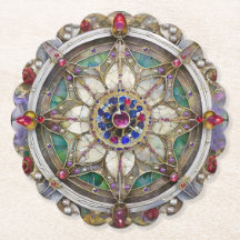 Ruby, Amethyst, Sapphire och Pearl Mandala