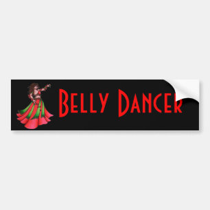 Ruby Belly Dancer Bildekal