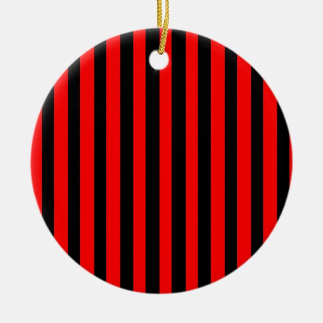 Ruby Black Ceramic Ornament (Framsidan)