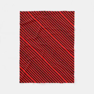 Ruby Black Fleecefilt