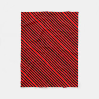 Ruby Black Fleecefilt