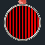 Ruby Black Julgransprydnad Metall<br><div class="desc">Ruby Black är en enkel design av svart och rött rand som kostym tillfällen och plagg. Den här bilden finns på en rad andra produkter. Klicka bara på länken under fotot nära "Om den här designen".</div>