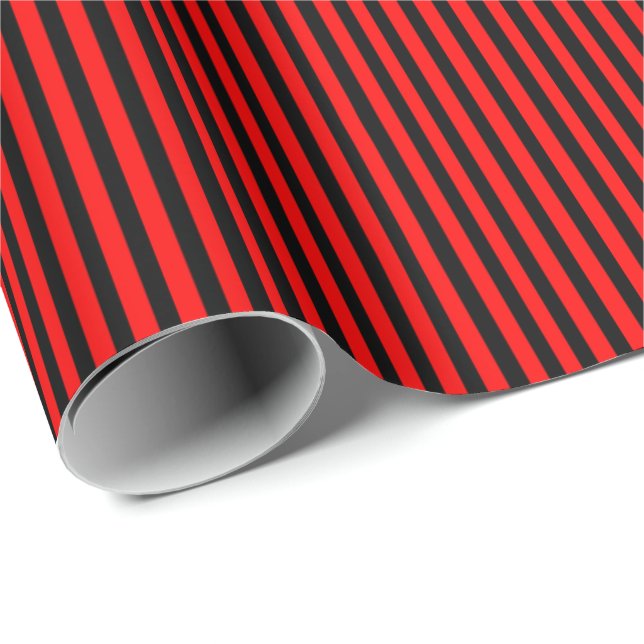 Ruby Black Presentpapper (Rullad Hörn)