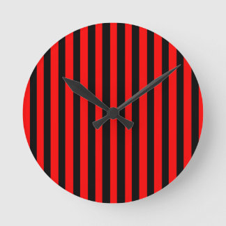 Ruby Black Rund Klocka