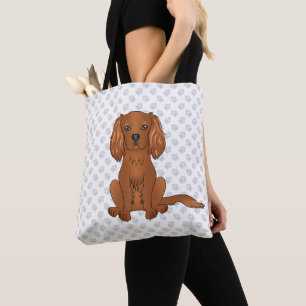 Ruby Cavalier King Charles Spaniel & Tassar Tygkasse