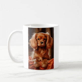 Ruby Cavalier Kung Charles Spain Kaffemugg