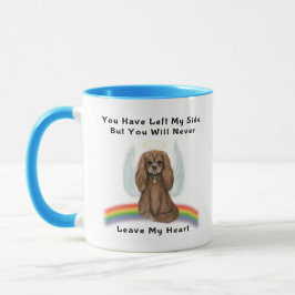 Ruby Cavalier Pet Loss Memorial Gift Mugg