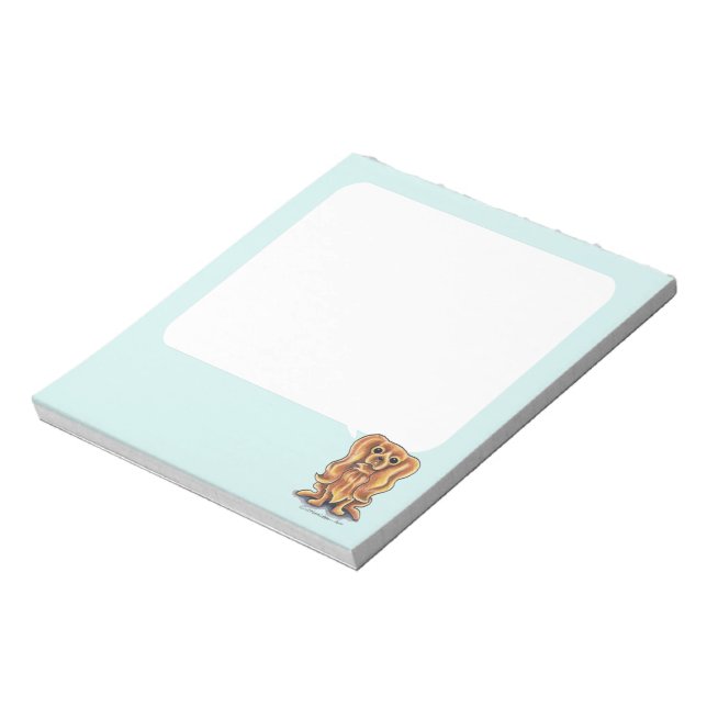 Ruby CKCS Sit Söt Anteckningsblock (Roterad)