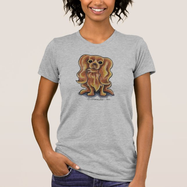 Ruby CKCS Sit Söt T-shirt (Framsida)