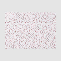 Ruby Confetti Watercolor Dots Tissue Paper