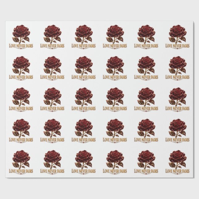 Ruby Crystal Rose – Kärlek Bleknar Aldrig Presentpapper (Platt)