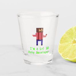 Ruby Developer Shot Glass