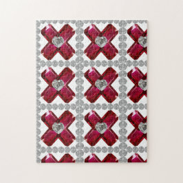 Ruby Diamond Art, Red Pussel