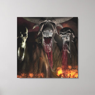 Ruby Falls Horror Art Canvastryck