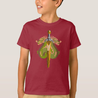 Ruby Flame Dragon Sigil T Shirt