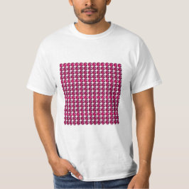 Ruby Gemstone Art, Red T Shirt