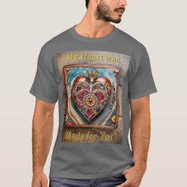 Ruby Granatäpple Hjärtan Steampunk-serien T Shirt