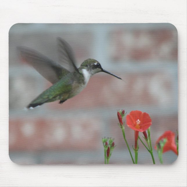 Ruby-hals & morgonhärlighet Mousepad Musmatta (Framsidan)