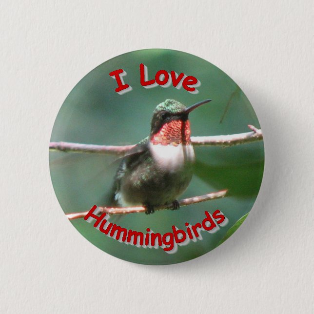 Ruby-halsen fladdrandekärlek knäppas knapp (Framsida)