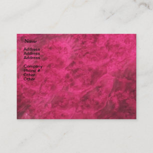 Ruby Jewel Tone Affärskort Visitkort