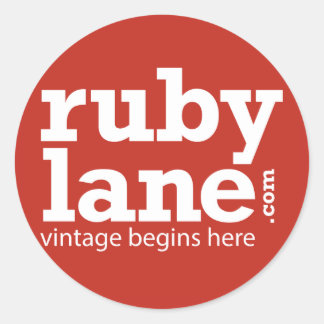 Ruby Lane Round Stickers Runt Klistermärke
