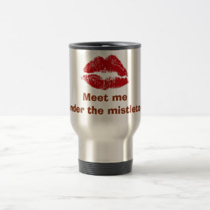 RUBY LÄPPAR= "MÖTA MIG UNDER MISTLETOE" MUGG