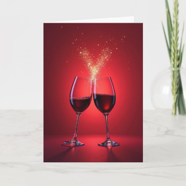 Ruby Liquid Toast Morsdagskort Kort (Framsida)