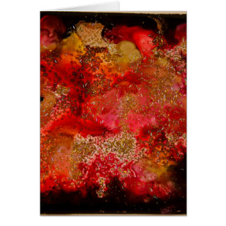 Ruby och Onyx Geode Collection Hälsningskort