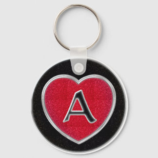 Ruby och Onyx Keychain Nyckelring