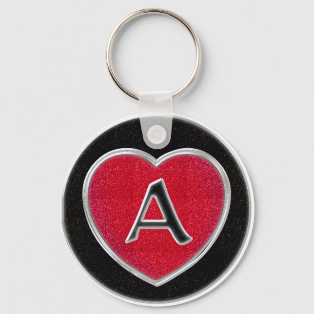 Ruby och Onyx Keychain Nyckelring (Framsida)