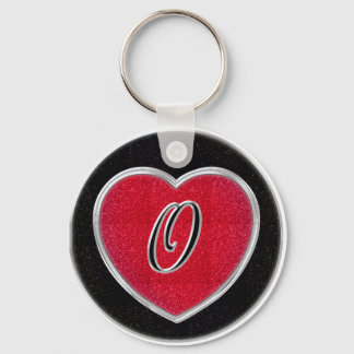 Ruby och Onyx Keychain Nyckelring