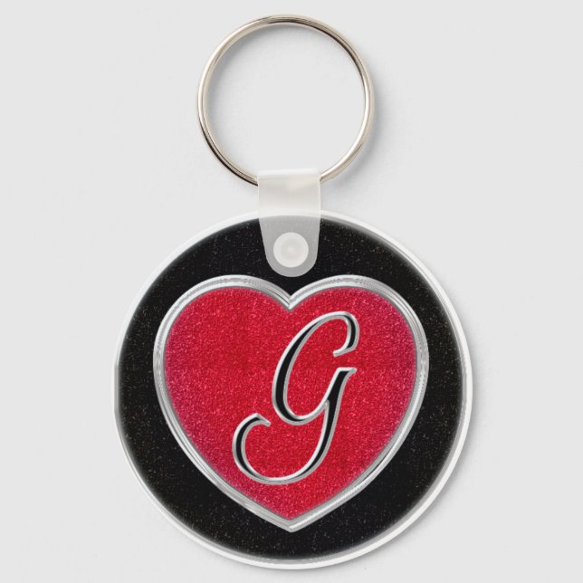 Ruby och Onyx Keychain Nyckelring (Framsida)