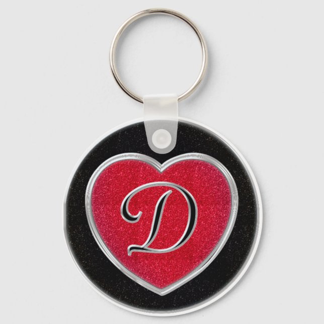 Ruby och Onyx Keychain Nyckelring (Framsida)