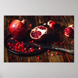 Ruby pomegranate poster