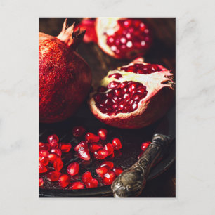 Ruby pomegranate vykort