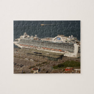 Ruby Princess Cruise, SF Jigszle Puzzle Pussel