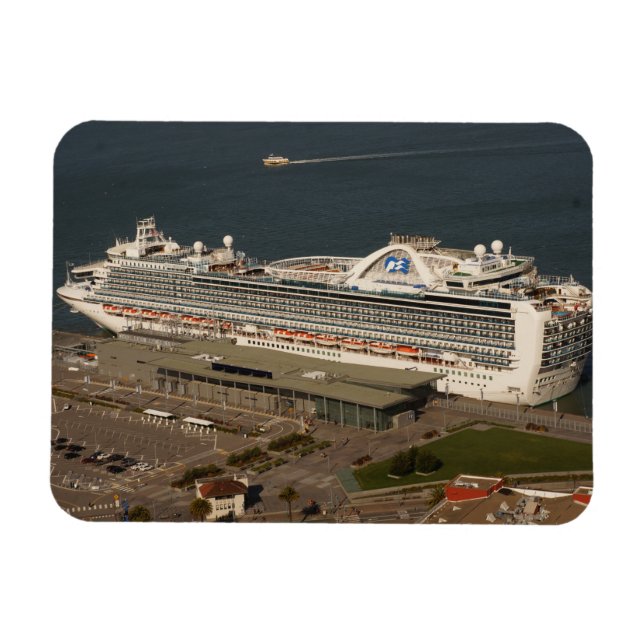 Ruby Princess Cruise, SF Magnet (Horisontell)