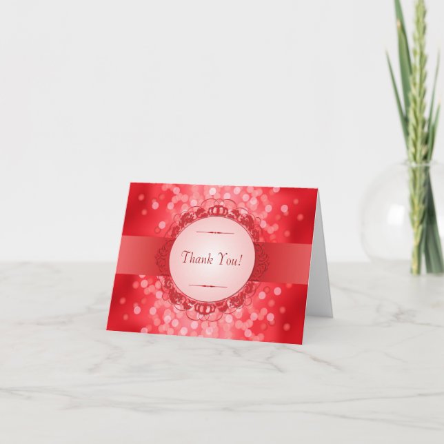 Ruby Red 40-årsjubileum Tack (Framsida)