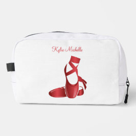 Ruby Red Ballet Tofflor w Namn Dance