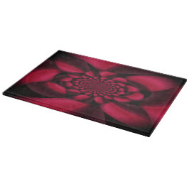 Ruby Red Black Petal