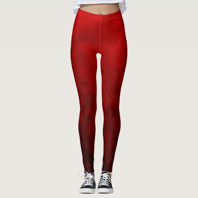 Ruby Red Design Leggings (Framsida)
