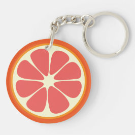 Ruby Red Grapefruit Juicy Sweet Citrus Fruit Slice