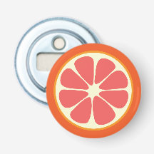 Ruby Red Grapefruit Juicy Sweet Citrus Fruit Slice