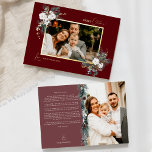 Ruby Red Greenery Vintage jul två Bild<br><div class="desc">Välkomna till vår fantastiska Helgdag av Ruby Red Greenery Vintage jul 2 Bild, där vintage charm möter modern elegans. Den här designen har en berikad vattenfärgsgrej och subtilt elegant-kalligrafi med enkel typografi, som fångar kärnan av traditionell coziness- och rustic cottage core. Med en aning efterluft och ett streck av bekvämlighet...</div>
