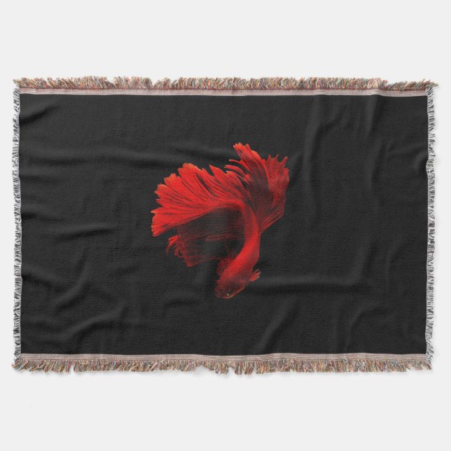 Ruby Red Siamese Fighting Fish Filt (Framsidan)
