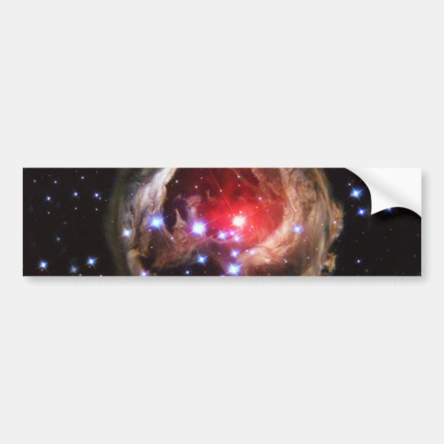 Ruby Red Superjätte Star Dust Bildekal (Framsidan)