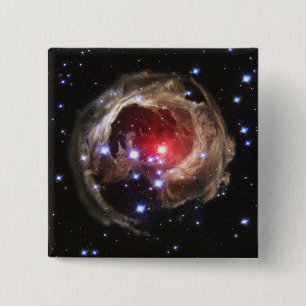 Ruby Red Superjätte Star Dust Knapp